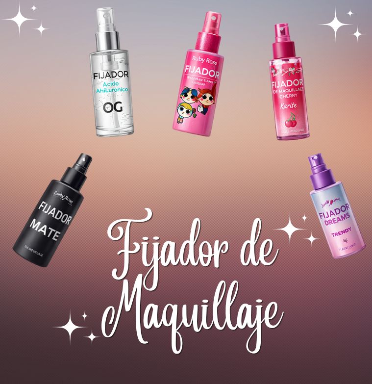 FIJADOR DE MAQUILLAJE